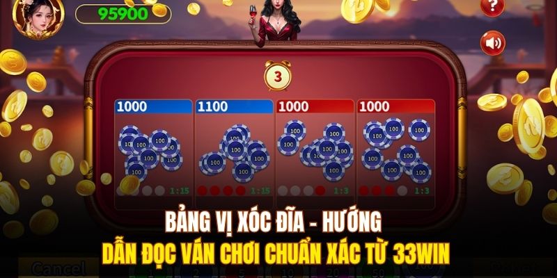 Bảng Vị Xóc Đĩa - Hướng Dẫn Đọc Ván Chơi Chuẩn Xác Từ 333WIN